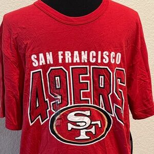 San Francisco 49ers Red Short Sleeve Tee